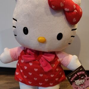 Hello Kitty Valentine Greeter 2026 Red And Pink Dress NWT